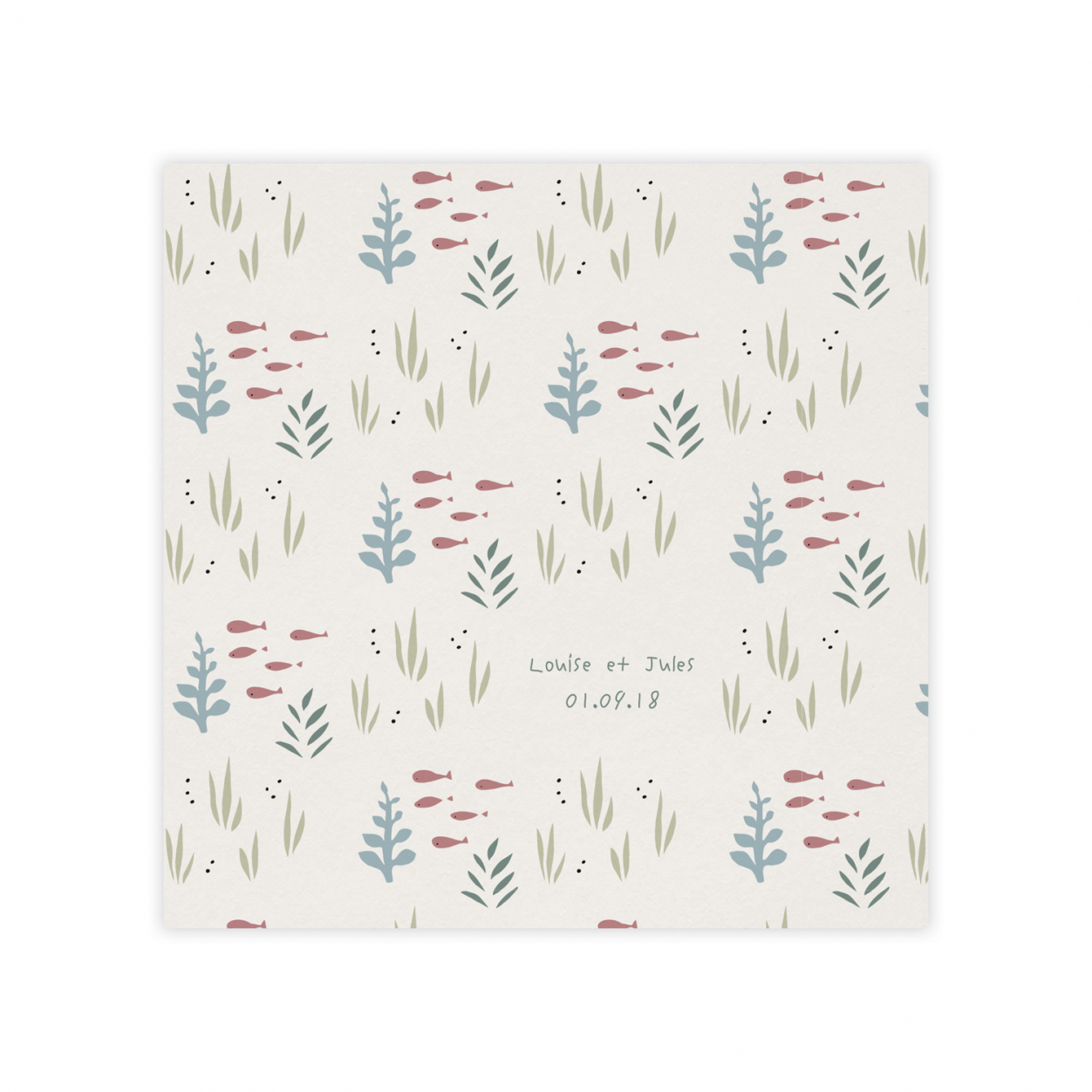 Monsieur Papier - Wedding invitation Snorkeling