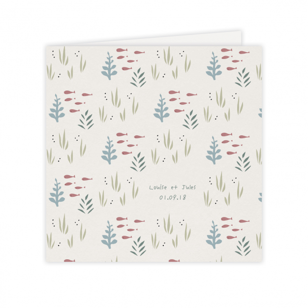 Monsieur Papier - Wedding invitation Snorkeling