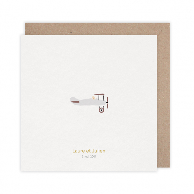 Monsieur Papier - Wedding invitation Voyage