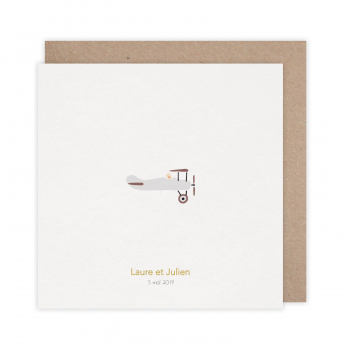 Monsieur Papier - Wedding invitation Voyage