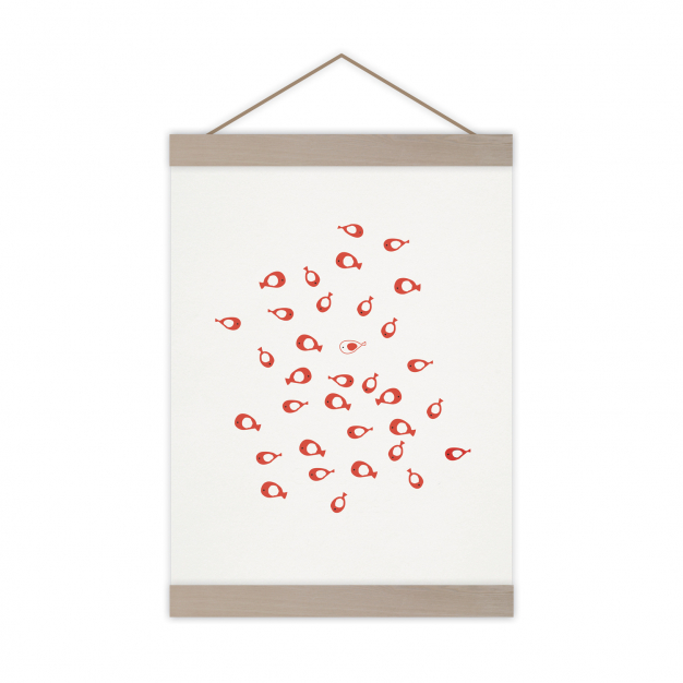Monsieur Papier - Poster Aquarium