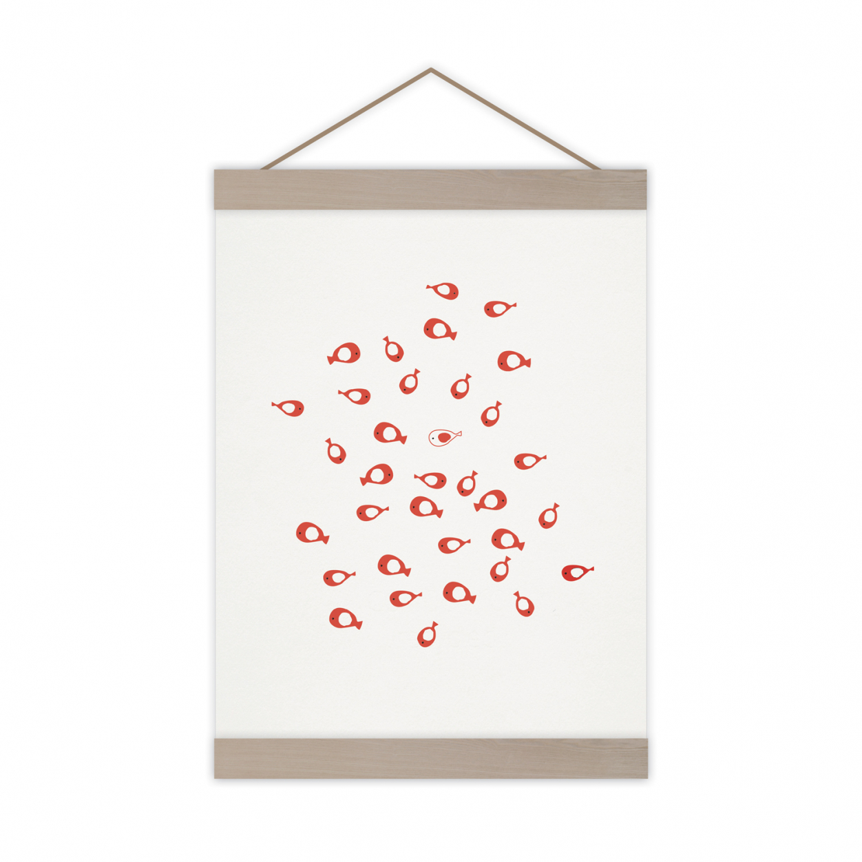 Monsieur Papier - Poster Aquarium