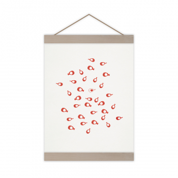Monsieur Papier - Poster Aquarium