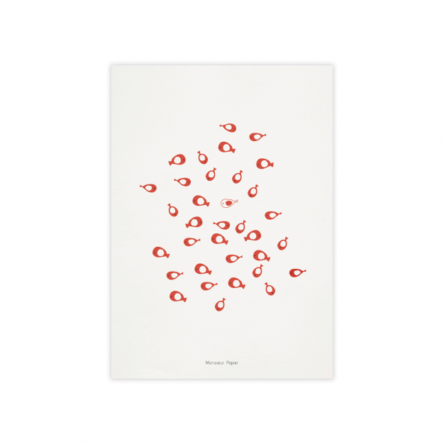 Monsieur Papier - Poster Aquarium