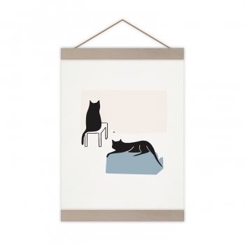 Monsieur Papier - Poster Attente
