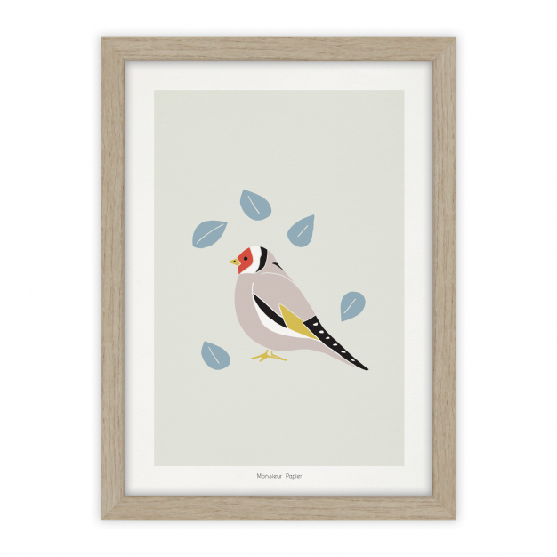 Monsieur Papier - Poster Chardonneret