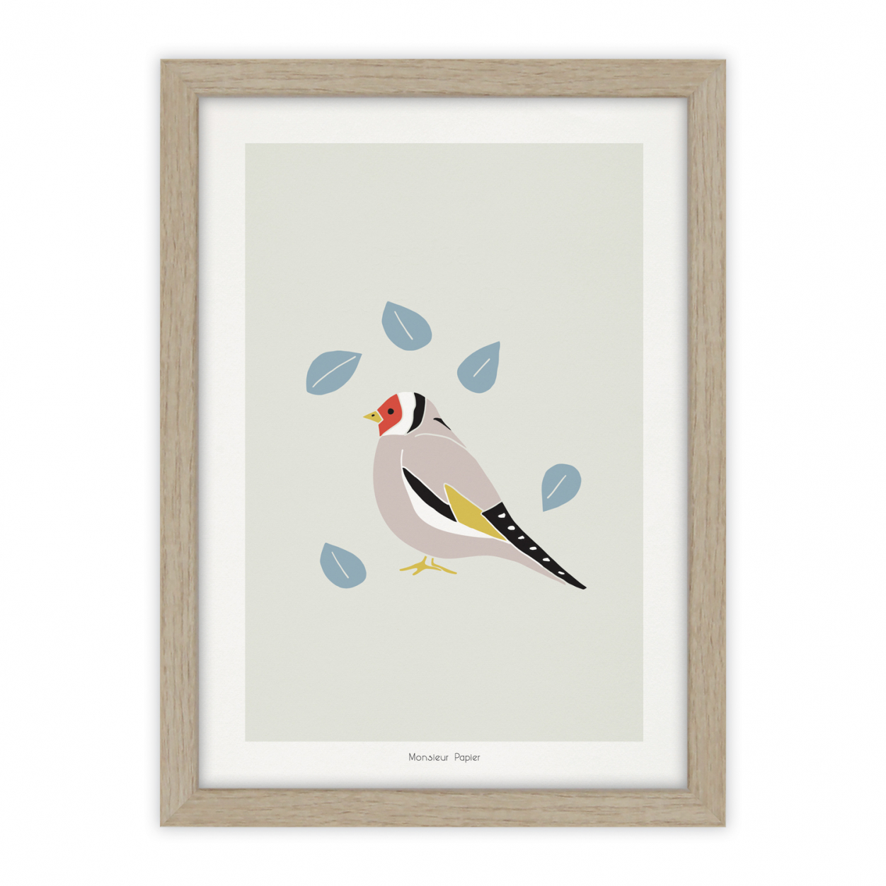Monsieur Papier - Poster Chardonneret