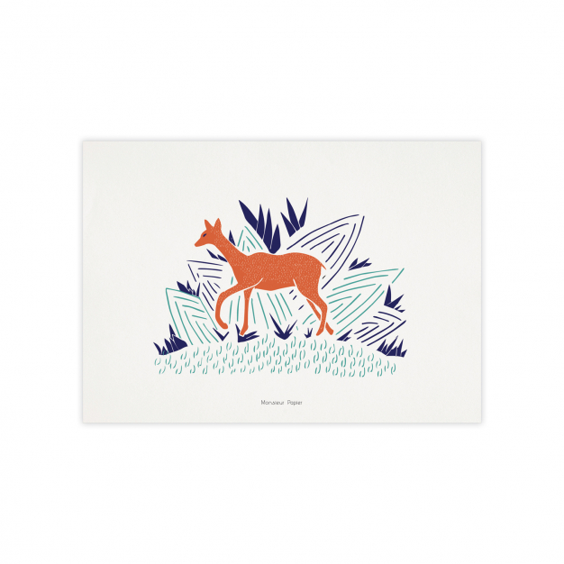 Monsieur Papier - Poster Daim