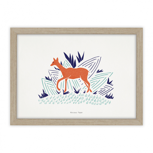 Monsieur Papier - Poster Daim