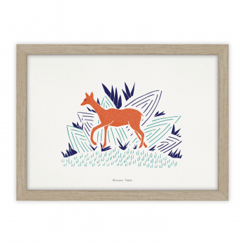 Monsieur Papier - Poster Daim