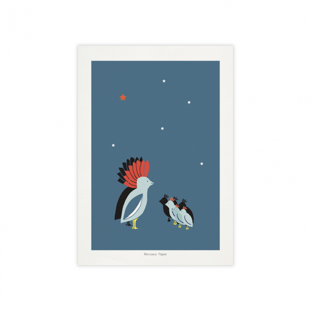 Monsieur Papier - Poster École du vol