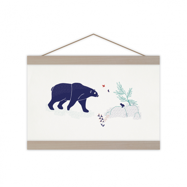 Monsieur Papier - Poster Manitoba