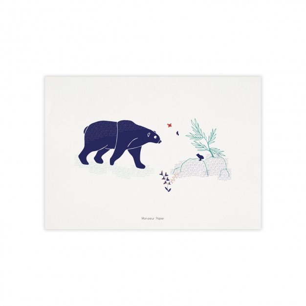 Monsieur Papier - Poster Manitoba