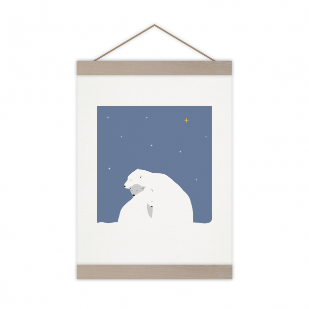 Monsieur Papier - Poster Polaire