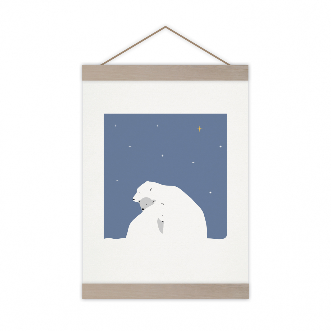 Monsieur Papier - Poster Polaire