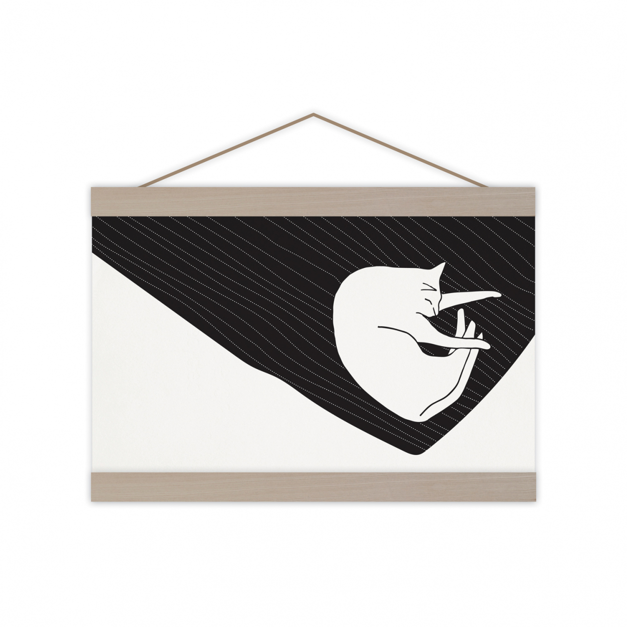 Monsieur Papier - Poster Sieste