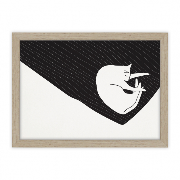 Monsieur Papier - Poster Sieste