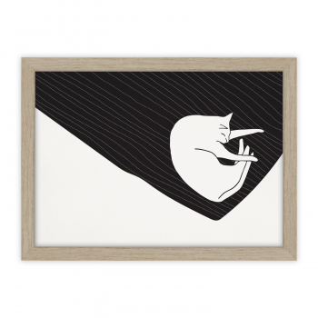 Monsieur Papier - Poster Sieste