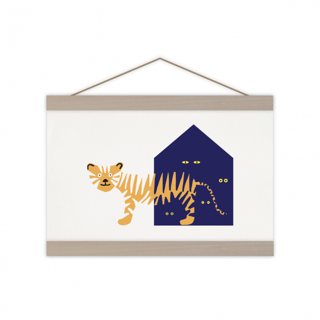 Monsieur Papier - Poster Tigre