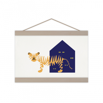 Monsieur Papier - Poster Tigre
