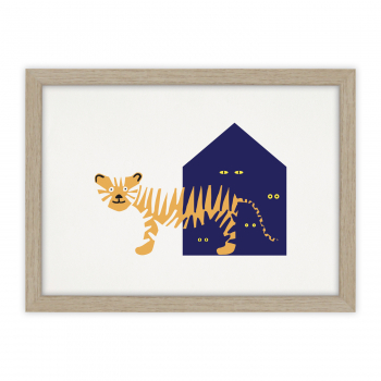 Monsieur Papier - Poster Tigre