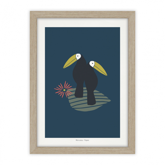 Monsieur Papier - Poster Toucans