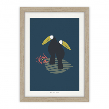Monsieur Papier - Poster Toucans