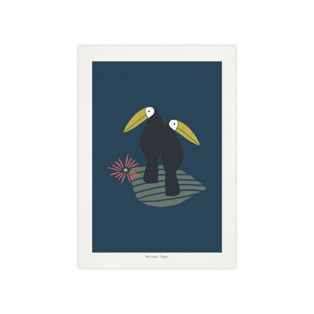 Monsieur Papier - Poster Toucans