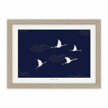 Monsieur Papier - Poster Vol de nuit