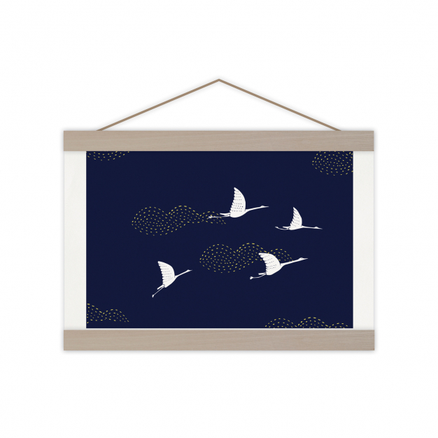 Monsieur Papier - Poster Vol de nuit