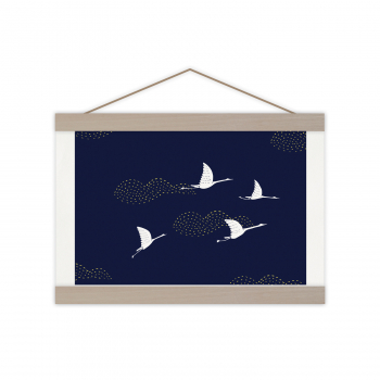 Monsieur Papier - Poster Vol de nuit