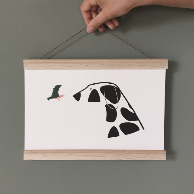 Monsieur Papier - Magnetic poster holder  landscape