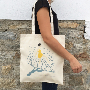 Monsieur Papier - Tote bag Baigneuse
