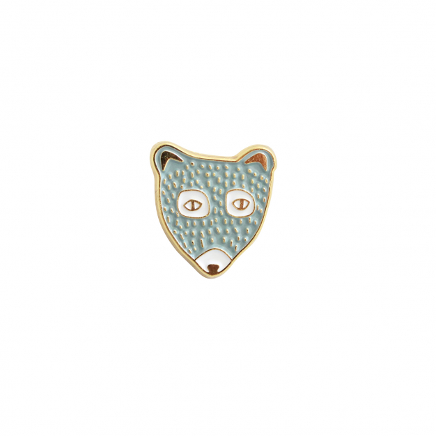 Monsieur Papier - Enamel pin Ours