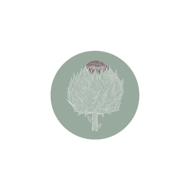 Monsieur Papier - Badge Artichaut