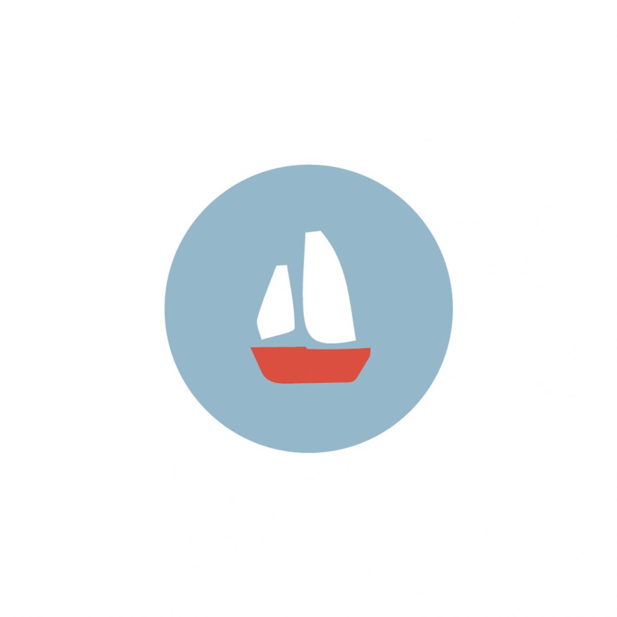 Monsieur Papier - Badge Bateau