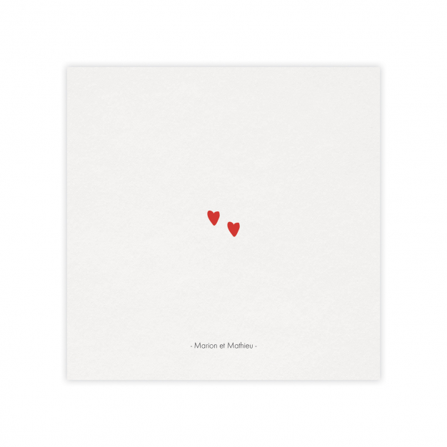 Monsieur Papier - Wedding invitation Curs