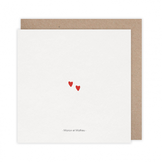 Monsieur Papier - Wedding invitation Curs