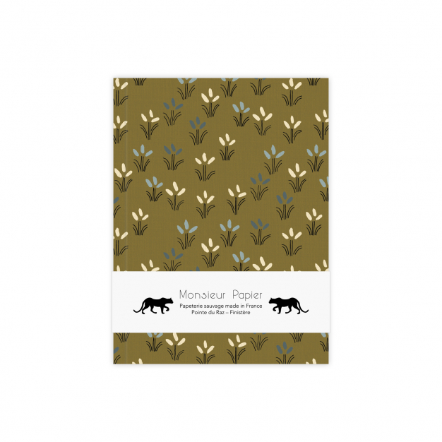 Monsieur Papier - Squared notebook small size Grainette