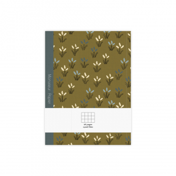 Monsieur Papier - Squared notebook small size Grainette