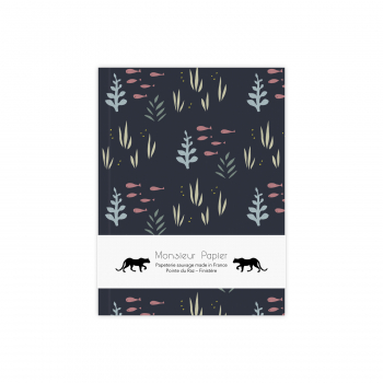 Monsieur Papier - Blanked notebook large size Corallin