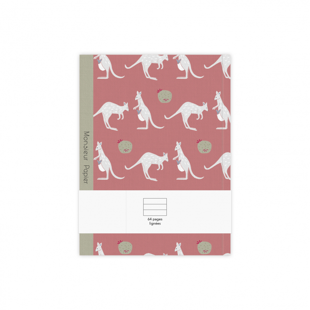 Monsieur Papier - Carnet S Kangourous
