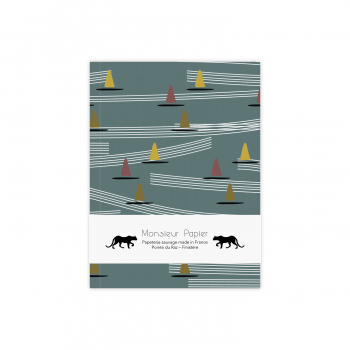 Monsieur Papier - Lined notebook small size Poulpes