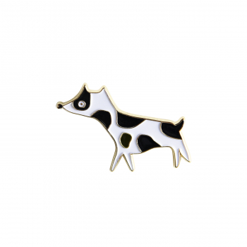 Monsieur Papier - Enamel pin Chien