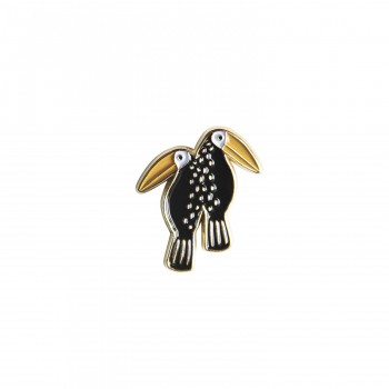 Monsieur Papier - Enamel pin Toucans