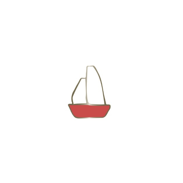 Monsieur Papier - Enamel pin Bateau