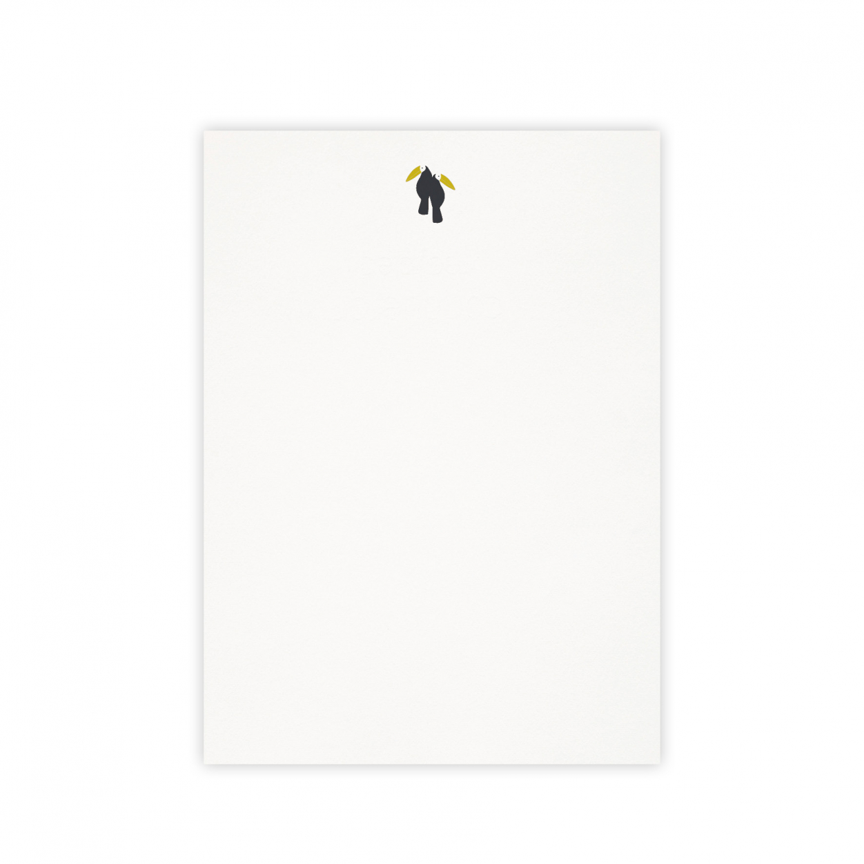 Monsieur Papier - 20 feuillets Toucans