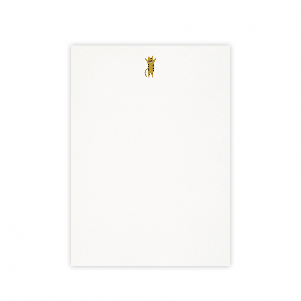 Monsieur Papier - 20 feuillets Hello Tiger