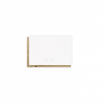 Monsieur Papier - Mini card Lévrier