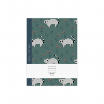 Monsieur Papier - Carnet S Lémuriens